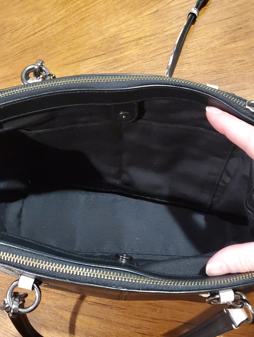 Coach Exotic Colorblock Christie Carryall Bag
